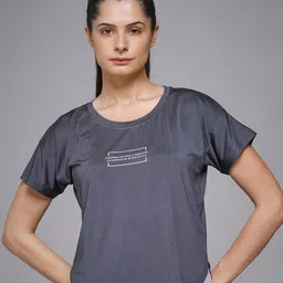 MKH Women Typography Printed Dri-FIT T-shirt-image-31