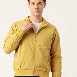 Monte Carlo Typography Printed Mock Collar Bomber Jacket-picture-32