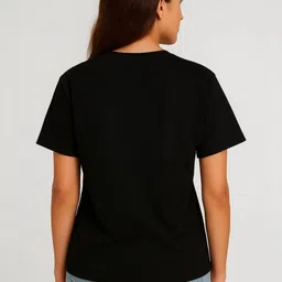 HERE&NOW Women Printed Bio Finish T-shirt image 2