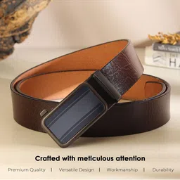 Provogue Men Textured Leather Belt image 3