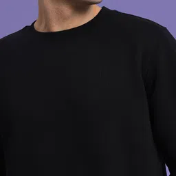 PockMAN Men Pullover Round Neck Full Sleeves Sweatshirts image 5