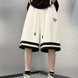 StyleCast Men Cotton Striped Relaxed Fit Technology Shorts image 3