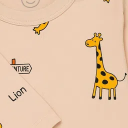 Camey Unisex Kids Printed Night suit image 4