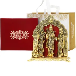 INTERNATIONAL GIFT Gold-Toned Religious Figurine Showpiece image 1