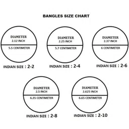 zsp Blue Glass Artificial Stones Bangle image 2