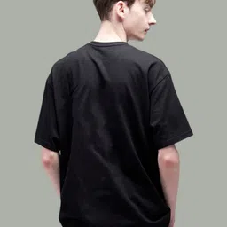 Uniplanet store Men Printed Applique T-shirt image 5