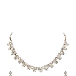 Women Click Stone Studded Jewellery Set-picture-14