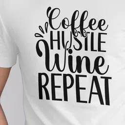 Seekbuylove Men Typography Printed Bio Finish T-shirt image 2