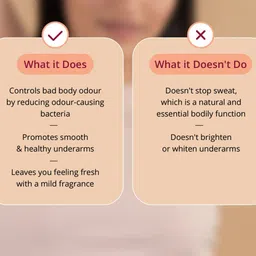 Carmesi Women Set Of 2 Fresh Blossom Natural Underarm Roll On Deodorant- 50 ml Each image 2