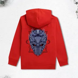 NUSYL Boys Printed Hooded Sweatshirt-picture-43