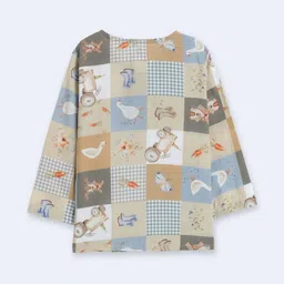 cocoon care Unisex Kids Printed Night suit image 2