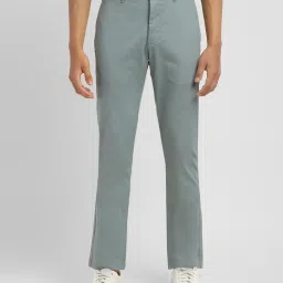 levi's Men's 511 Light Grey Slim Fit Chinos image 3