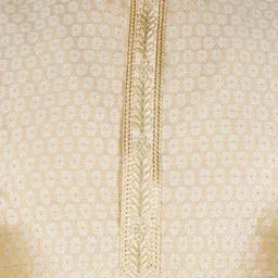 SG YUVRAJ Boys Embroidered Thread Work Jacquard Kurta image 5