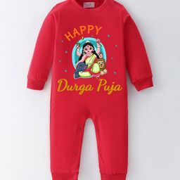 BLUSHES Infants Printed Pure Cotton Romper-picture-43