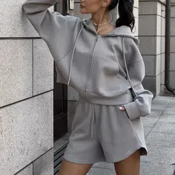 HERE&NOW Sweatshirt & Shorts Co-Ords-picture-14