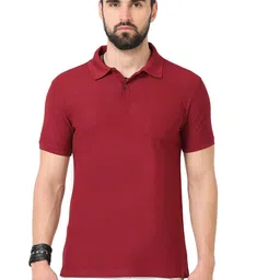 ECOLINE Clothing Men Antimicrobial Solid Polo Collar T-shirt-picture-15