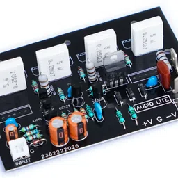 audio lite 200W RMS Mono Amplifier Board for 2SC5200 + 2SA1943 (Only Driver Sec Assembled) Sound Recorder and Sound Circuit Electronic Hobby Kit-picture-13