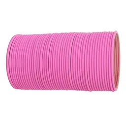 Shopmart Set Of 48 Velvet Bangles-picture-26
