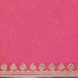 Mitera Woven Design Zari Silk Blend Banarasi Saree image 4
