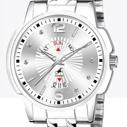 PERUCCI Men Brass Dial & Stainless Steel Bracelet Style Straps Analogue Watch WATHADETQVHEFUBC-picture-17