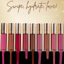 Renee H2O Hydrating Liquid Lipstick With Vitamin E - 4 ml - Chestnut Drops image 5