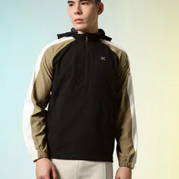 HRX by Hrithik Roshan Colourblocked Hooded Running Sporty Jacket image 3