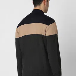 Van Heusen Sport Men Colourblocked Sweater image 4