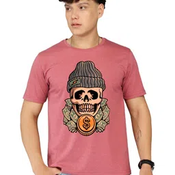 BRAWNY BATTLER Men Graphic Printed Cotton T-shirt-picture-36