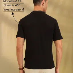 UNIQSOME Men Polo Collar T-shirt image 3