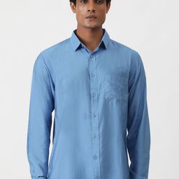 Greenfibre Men Slim Fit Opaque Casual Shirt-picture-49