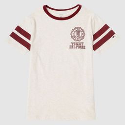 Tommy Hilfiger Boys Brand Logo Printed Round Neck Cotton T-shirt-picture-33