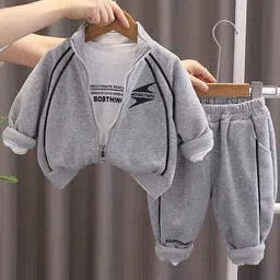 StyleCast x Revolte Boys Pure Cotton T-shirt with Trousers Clothing Set-picture-15