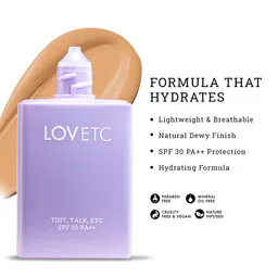 LOVETC Tint Talk Etc Radiant Glow Tint with SPF30PA++ 30ml - Medium Tan image 2