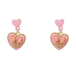 Adornity Women Pink Earrings-picture-20