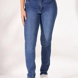 SHOWOFF Women Comfort Slim Fit Light Fade Acid Wash Stretchable Jeans-image-24