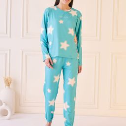 Sweet Dreams Women Geometric Printed Night suit-picture-14