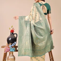 Astita Woven Design Banarasi Saree image 3