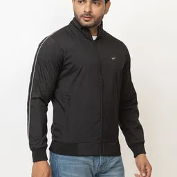 wild cops Men Solid Casual Jacket image 4