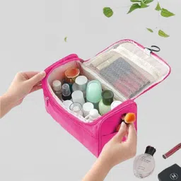 houseofcommon Women Pink Cosmetic Bag image 5