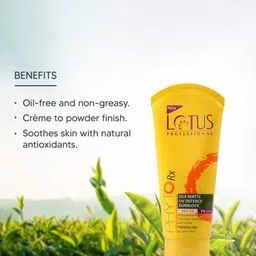 Lotus Professional Set Of 3 PHYTORx Silk Matte UV Defence Sunscreen SPF 50 - 75g Each image 2