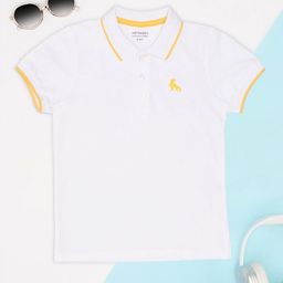 Pantaloons Junior Boys Polo Collar Applique T-shirt-picture-39