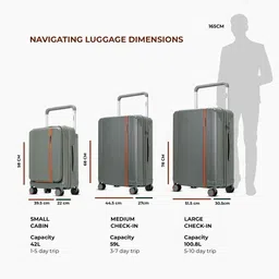 Timus Starlite Hard-Sided Large Trolley Bag image 4