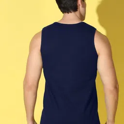 WOOSTRO Pack of 2 Printed Combed Cotton Innerwear Vests with Intelliease Technology image 5