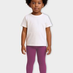 MiArcus Girls Ribbed Ankle Length Leggings-picture-44