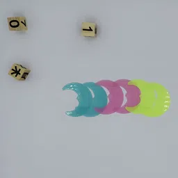 Asian royal Pink & Blue Printed Water Proof Wall Sticker-picture-13