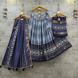 sarathybiz Floral Print Semi Stitched Lehenga Choli-picture-20
