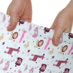 florida Animal Crib Swaddling Baby Blanket for Mild Winter image 4