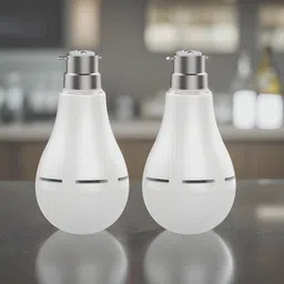 yaroh Emergency bulb 12W LED & 2000mAh battery 4hrs inverter light pack of 2 bulbW4323 4 hrs Bulb Emergency Light-picture-12