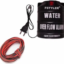 InfraHive Water Tank Overflow Alarm with High Quality Voice Sound Overflow & 15mtr Connecting Wire(Made in India)-(Pack of 1) Wired Sensor Security System-picture-23