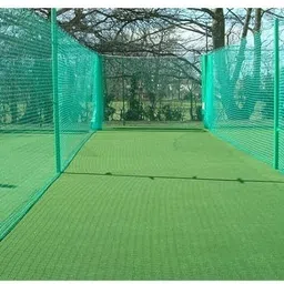 acronet Cricket Net Batting Practice Size green 40*10 Feet Roof not included Cricket Net image 3